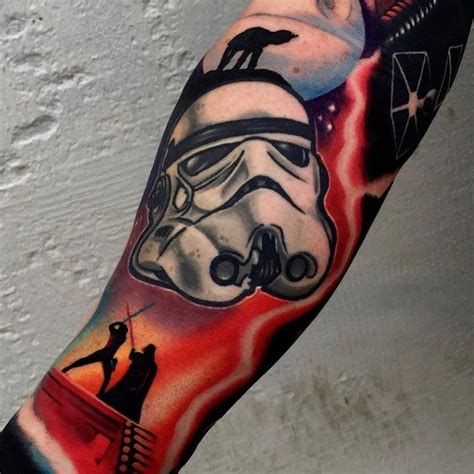 star wars tattoo|cool star wars tattoos for men.